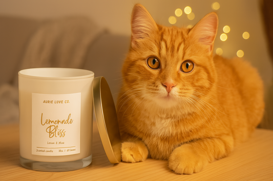 What Candle Scents Are Safe for Cats? Aurié Luxe Co. Has the Answer