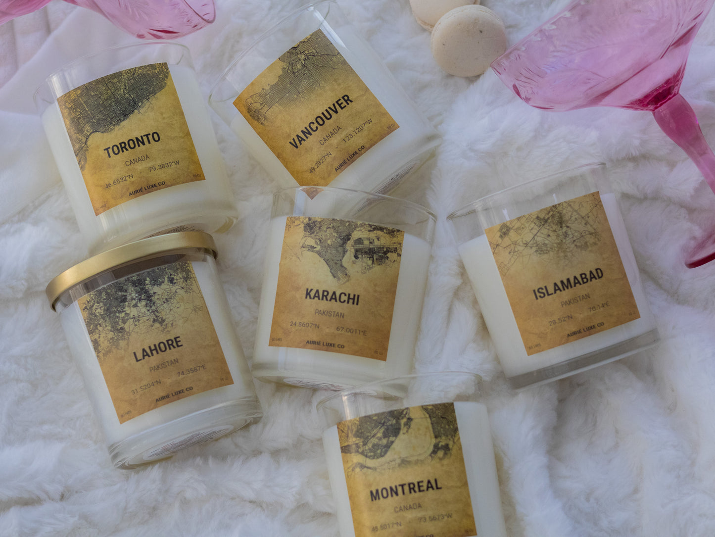 Candle Collection Trio: Crafted for Your Sense