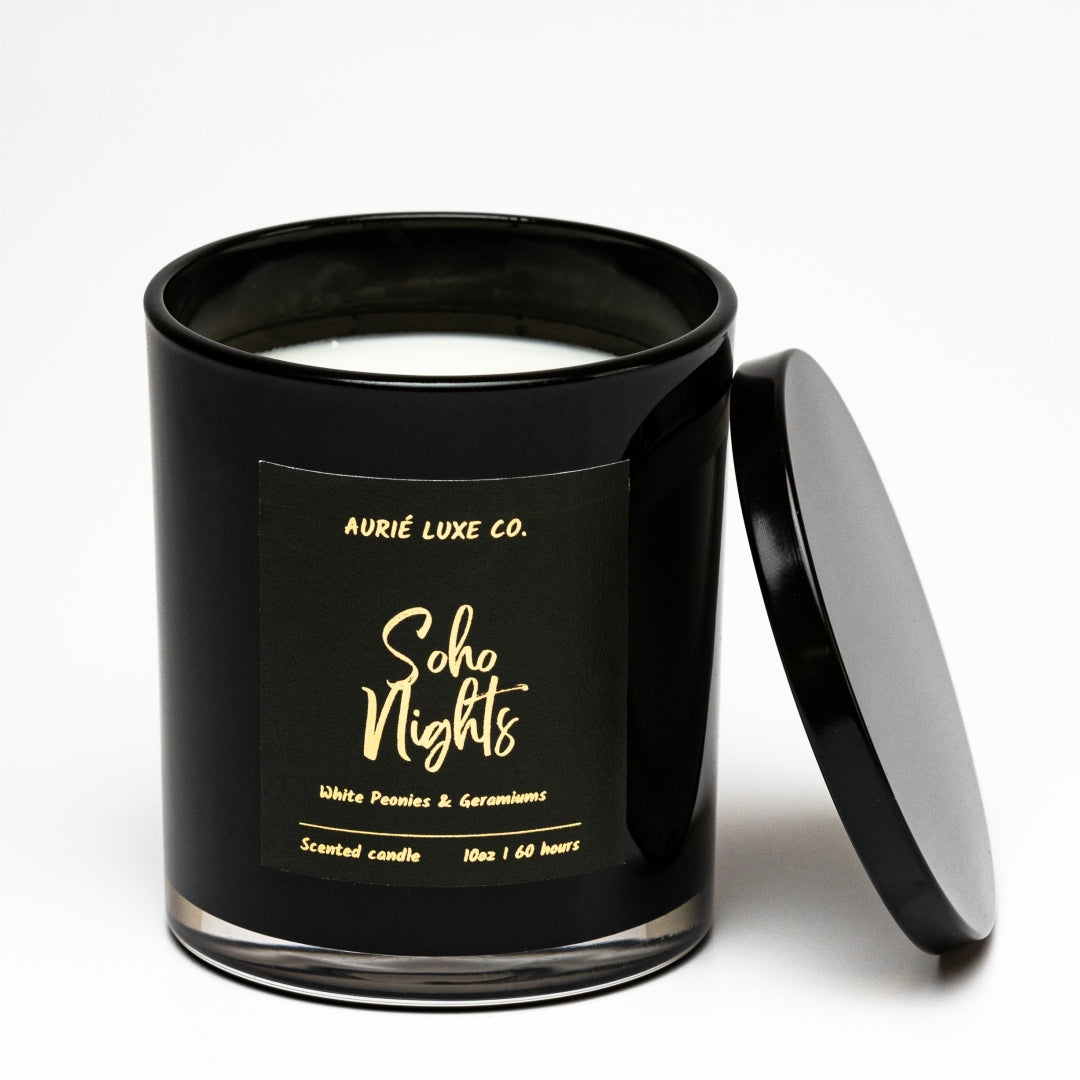 White Peony Scented Candle