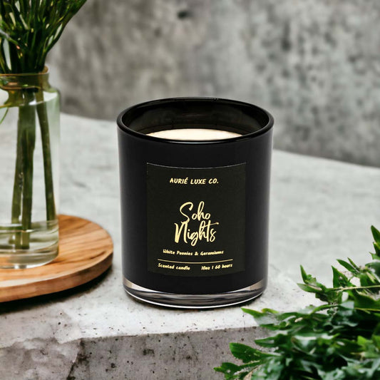 White Peony Scented Candle