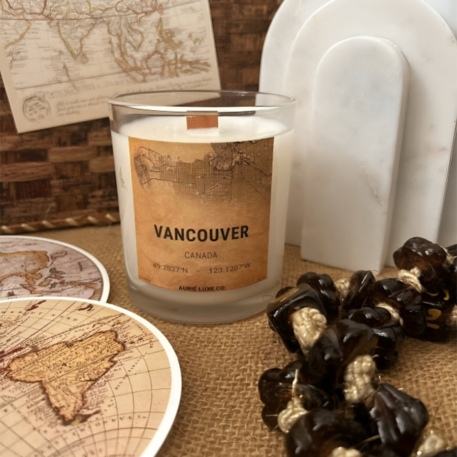 Vancouver - Apple, Driftwood and Citrus Scented Candle