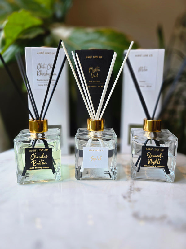Reed Diffuser Collection: Three Scents, One Essence