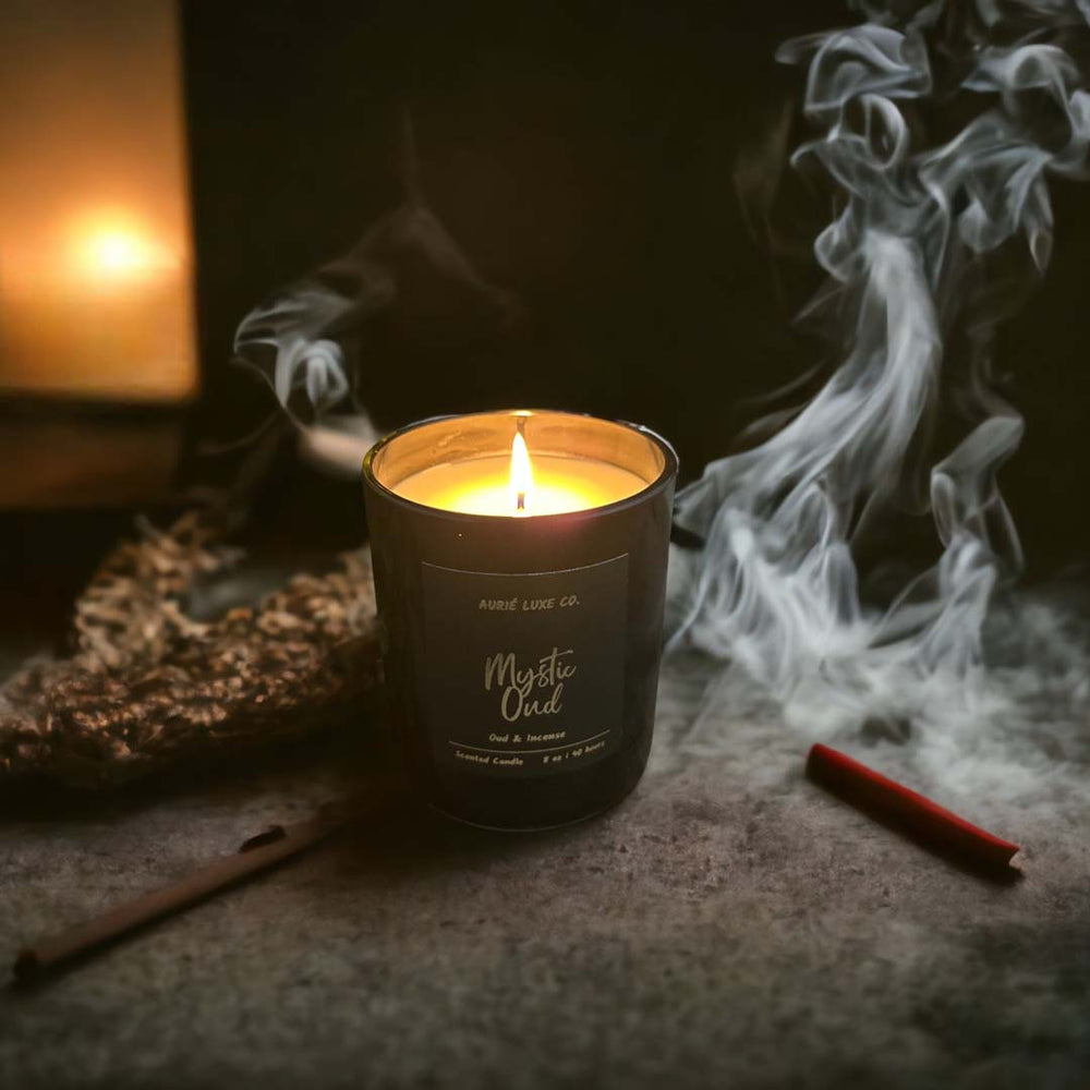 Oud Scented Candle